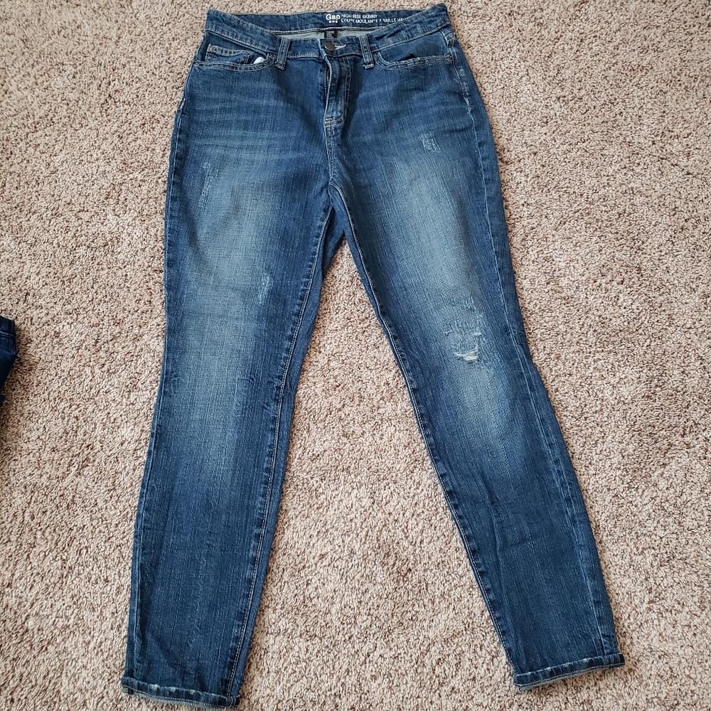 Gap High Rise 1969 Skinny Ankle jeans size 6/28r